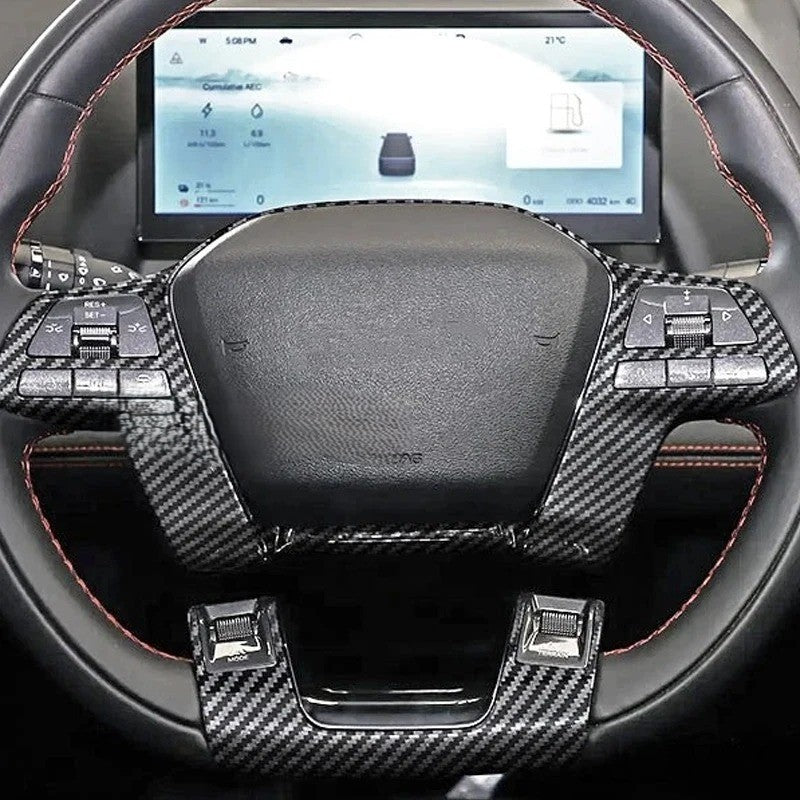 Central Control Panel Protector Cover Frame For Byd Shark 6