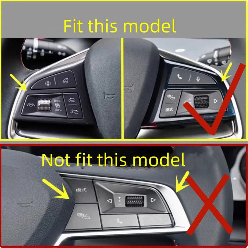 For BYD KING Sealion 6/Seal U Car Steering Wheel Trim Sticker