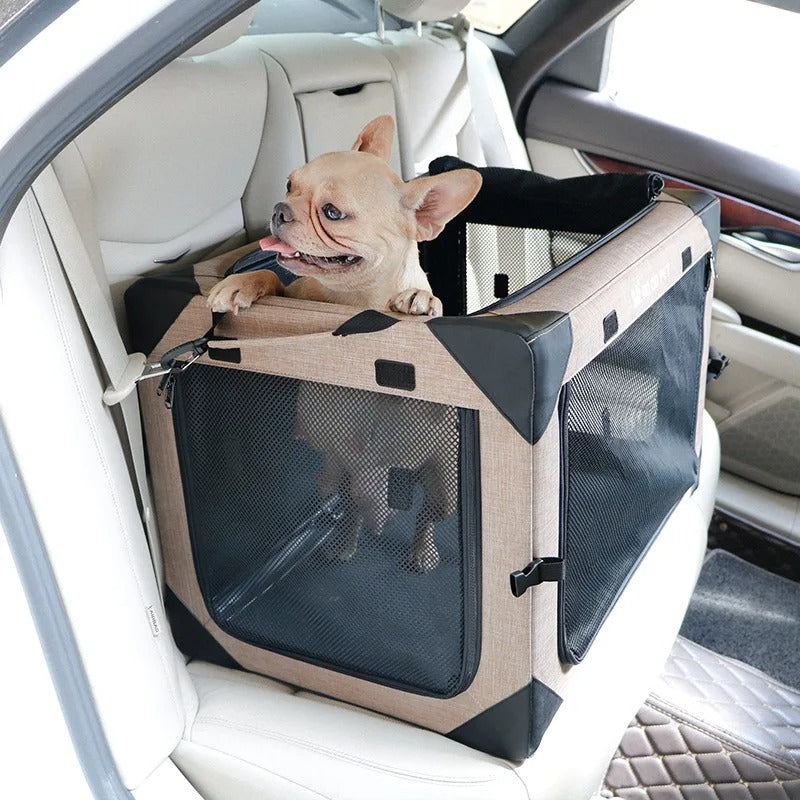 Car Mounted Dog Kennel Multifunctional Dog Cage