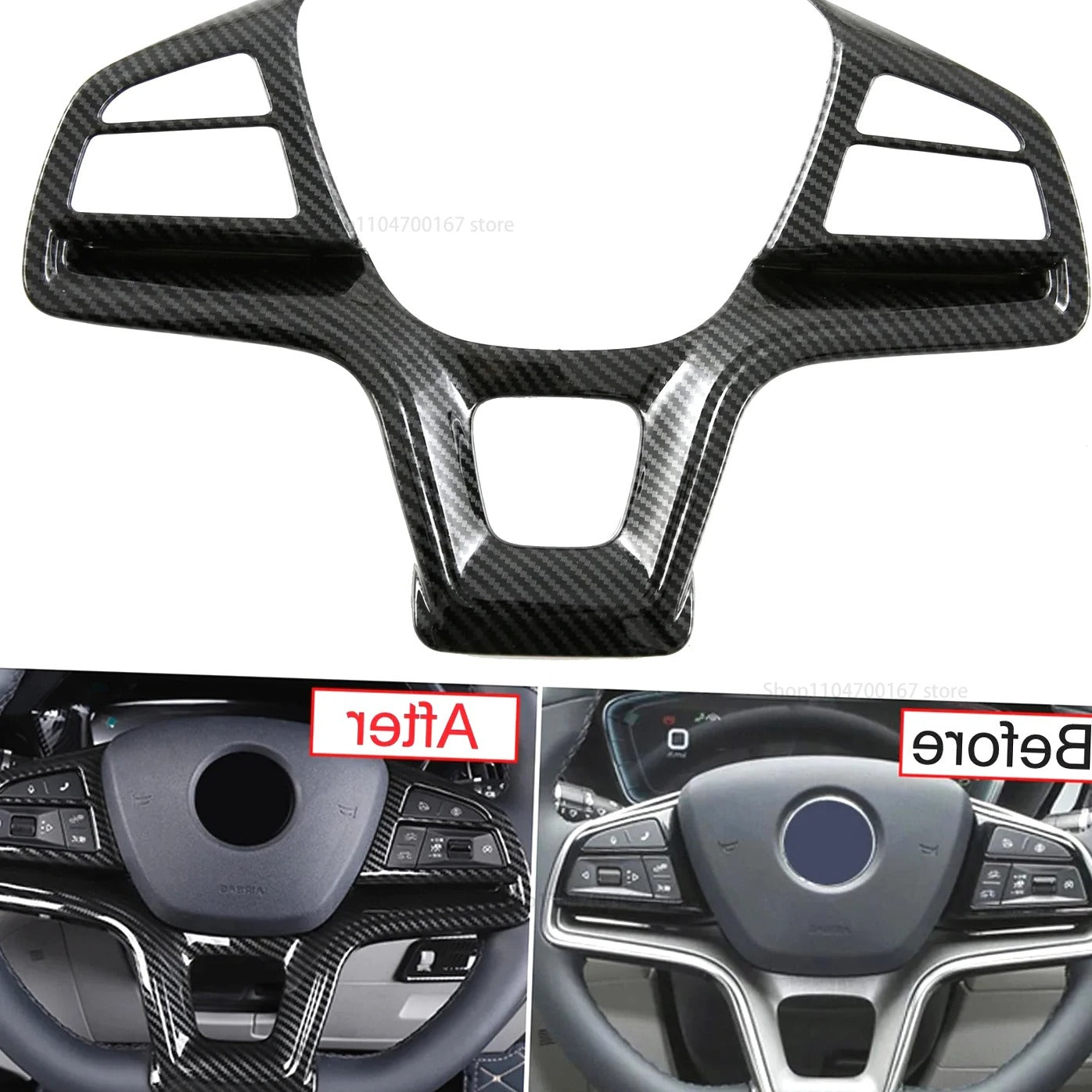 BYD Song PLUS DM-i EV / Seal U / Sealion 6 Steering Wheel Decor Cover Trim