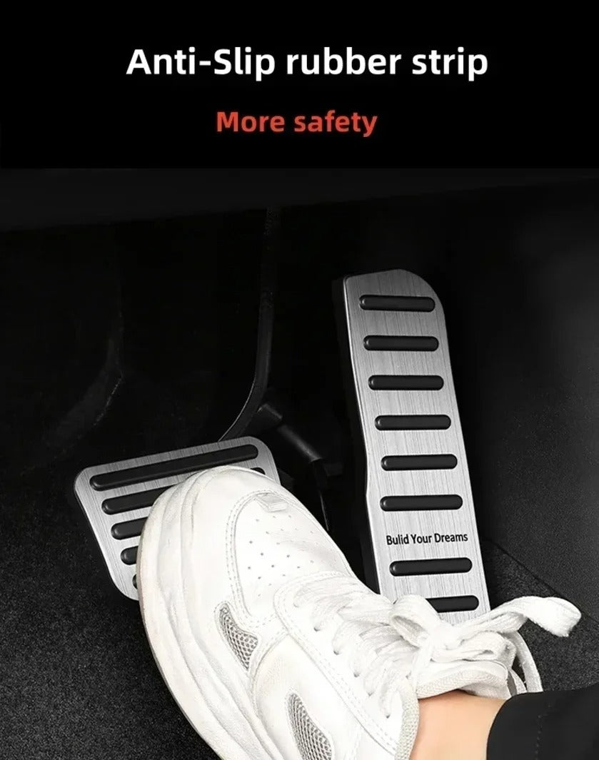 2PCS For BYD Seal Alumium Alloy Car Foot Pedals Pads