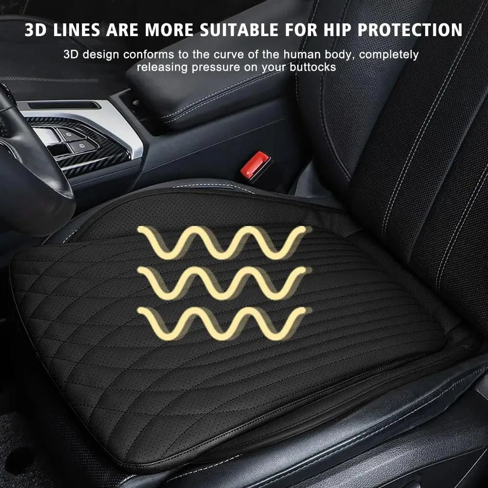 Breathable Nappa Leather Car Seat Cushion