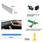 5M Led Strip Light Neon EL Wiring Decorative Lamp For BYD