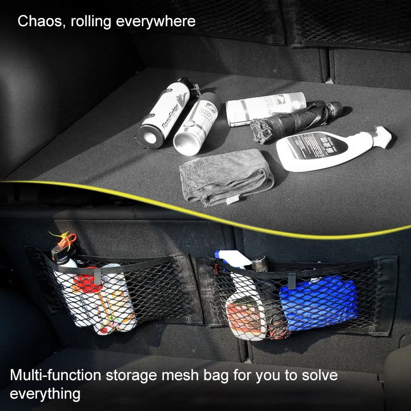 Universal Car Rear Seat Storage Bag Trunk Mesh for BYD