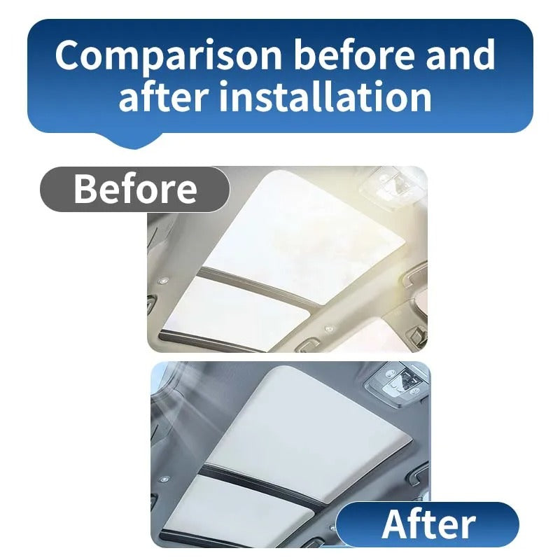 2Pcs Car Sunroof Sunshade Cover For Byd Song Plus Seal u Dmi Ev 2020-2025+