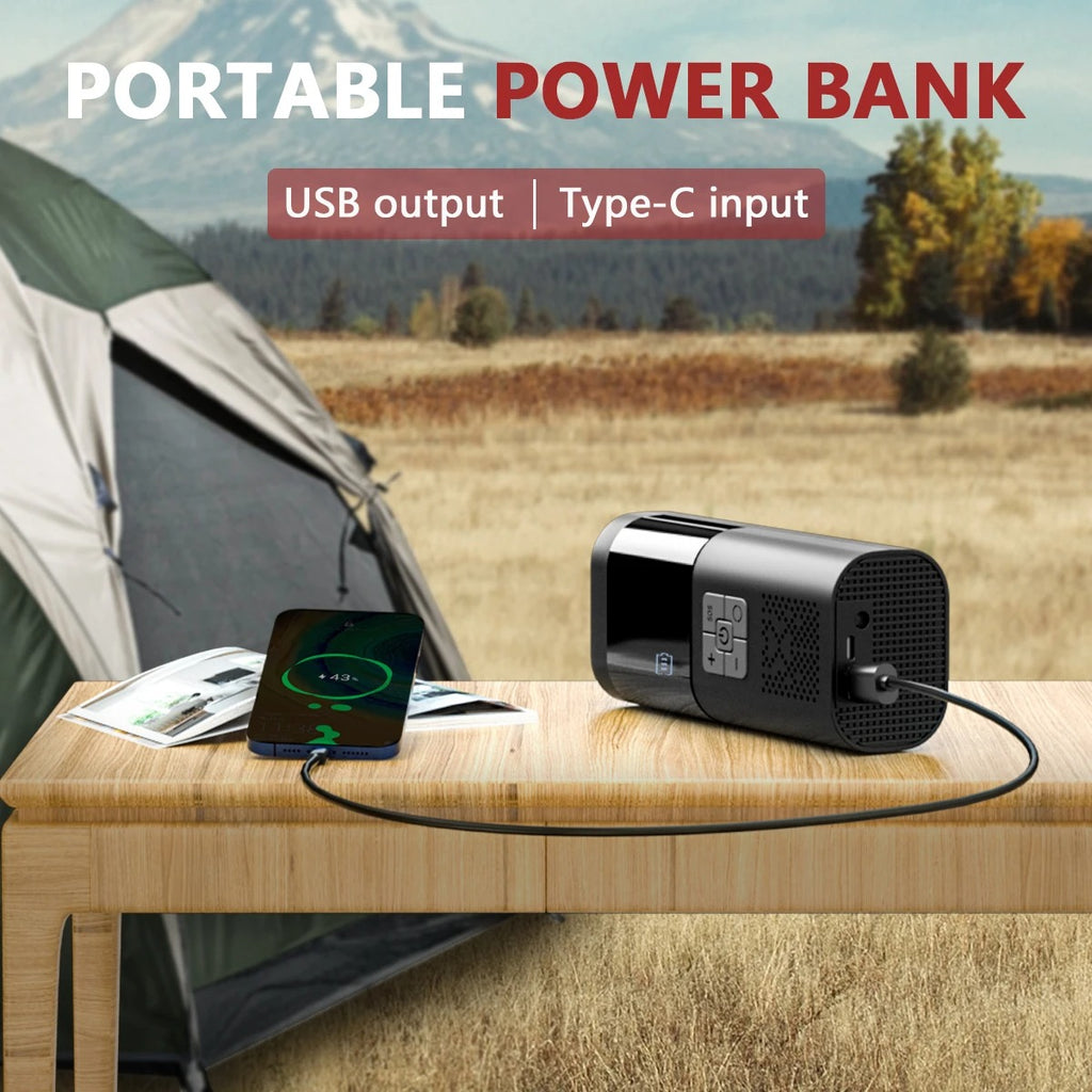 Car Air Pump Cordless Portable Tire Inflator Mini Tyre Inflator 12V