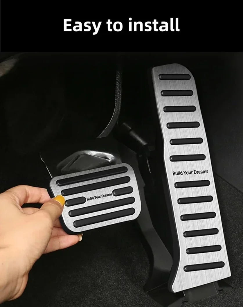 2PCS For BYD Seal Alumium Alloy Car Foot Pedals Pads