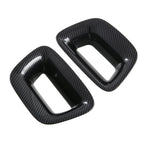 BYD Front Seat Back Decor Cover Trim ABS Carbon Style