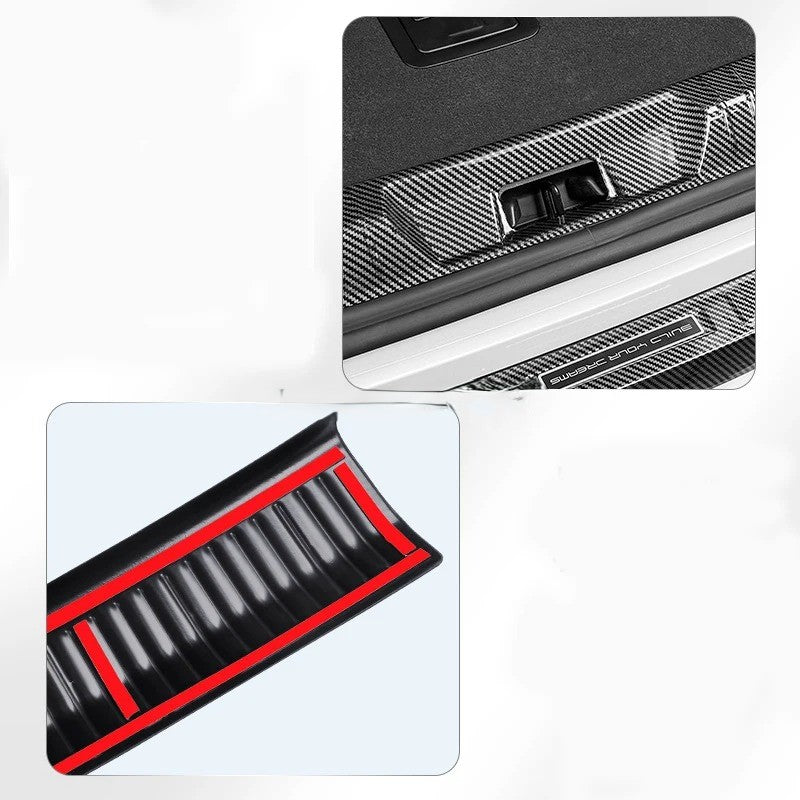 BYD Seal U Sealion 6 Song Plus Car Carbon Fiber Trunk Threshold Strip