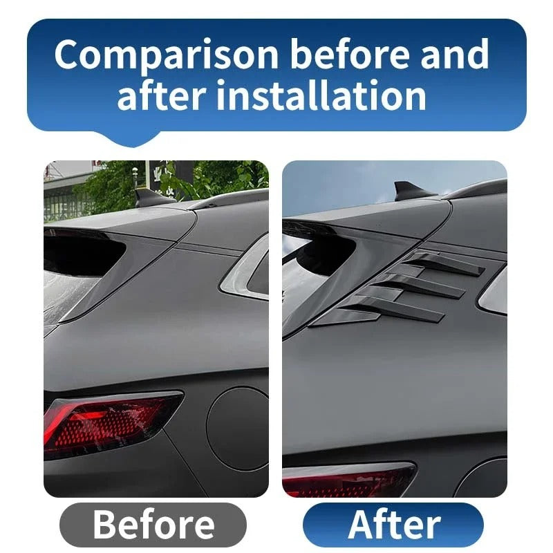 Byd Song Plus Seal u Dmi Ev 2020-2025+ Car Styling Rear Triangular Blind Trim