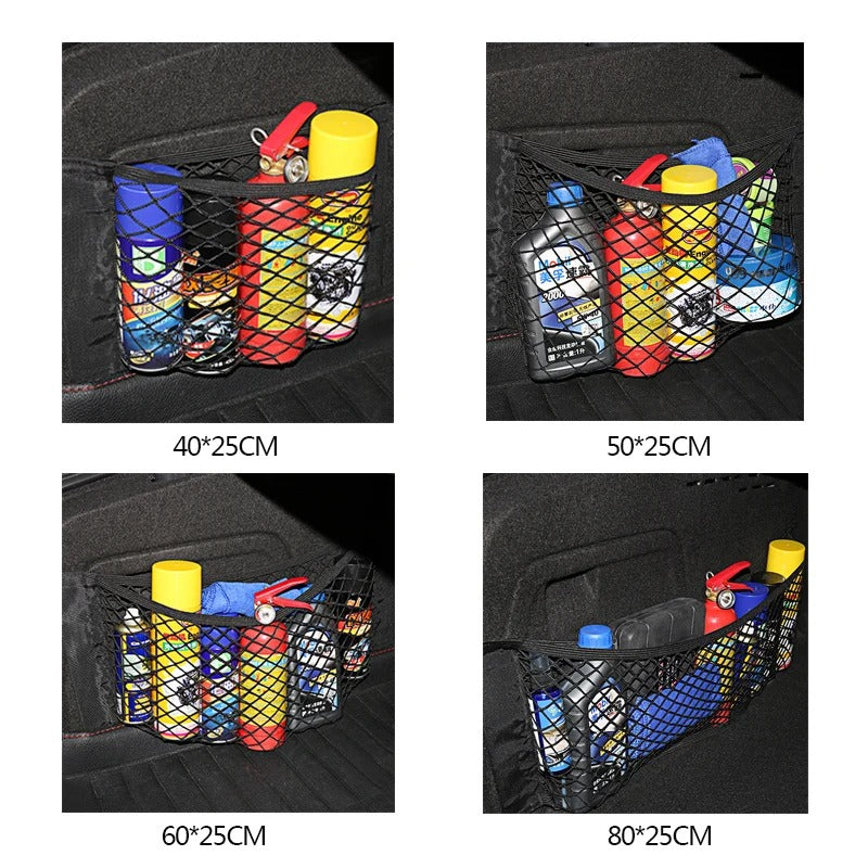 Universal Car Rear Seat Storage Bag Trunk Mesh for BYD