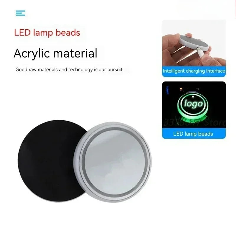 Led Car Water Cup Mat For BYD KING BYD Chazor - BYDAC