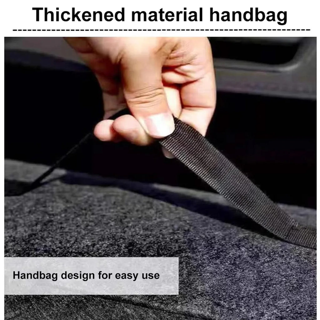 1PC Dark Gray Car Felt Storage Box for BYD Car