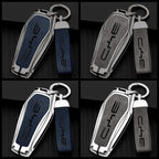 Zinc Alloy Leather Car Key Case Key Fob for BYD Car