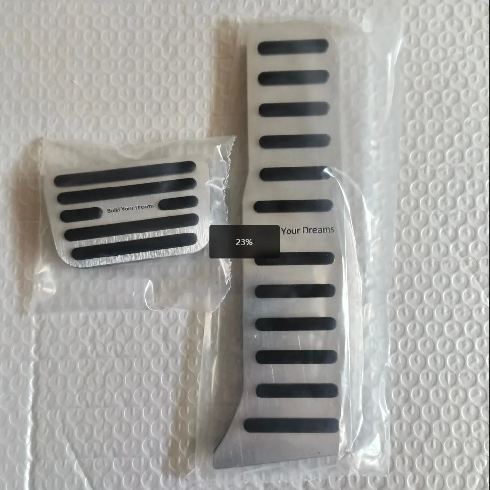 2PCS For BYD Seal Alumium Alloy Car Foot Pedals Pads