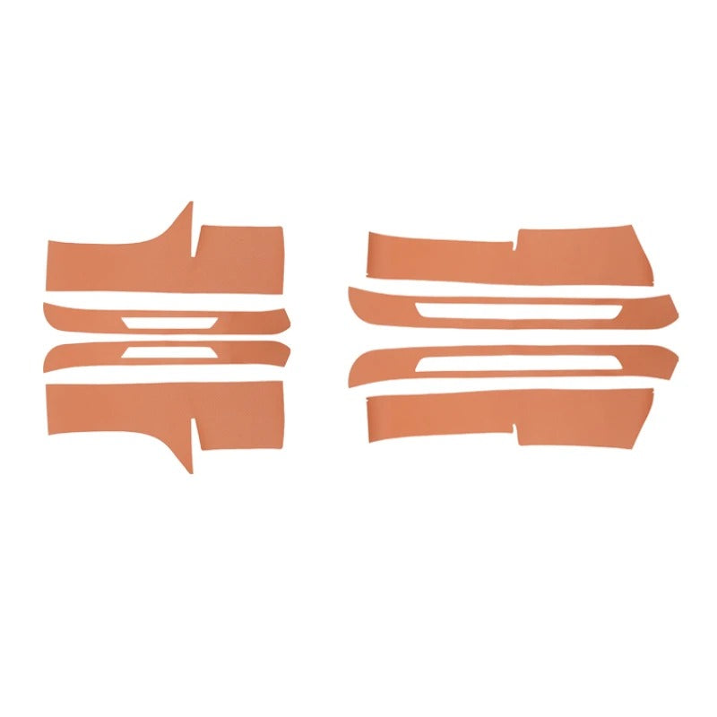 For BYD Sealion 7 Threshold Strip Leather Threshold Kick Pad