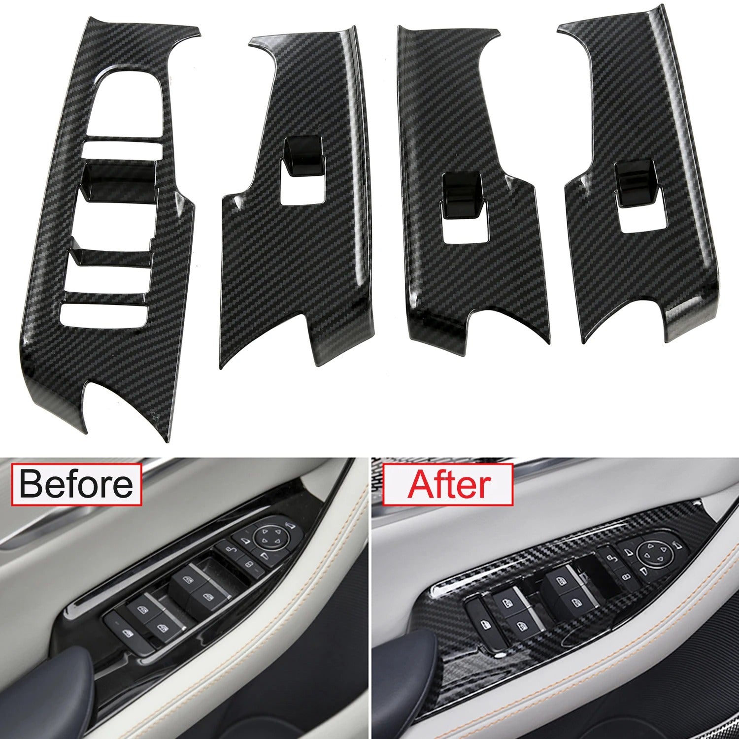 LHD BYD Song Plus DM-i EV / Sealion 6 / Seal U Door Window Lift Switch Cover