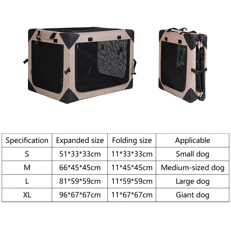 Car Mounted Dog Kennel Multifunctional Dog Cage