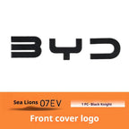 BYD Sealion 7 EV Car Black Front Emblem Black Warrior Rear Badge