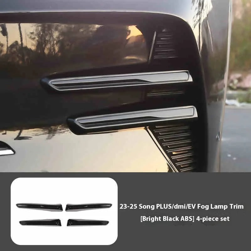 BYD Song Plus DMI Seal U Sealion 6 Car Fog Light Garnish Warrior Grille Sticker Kit