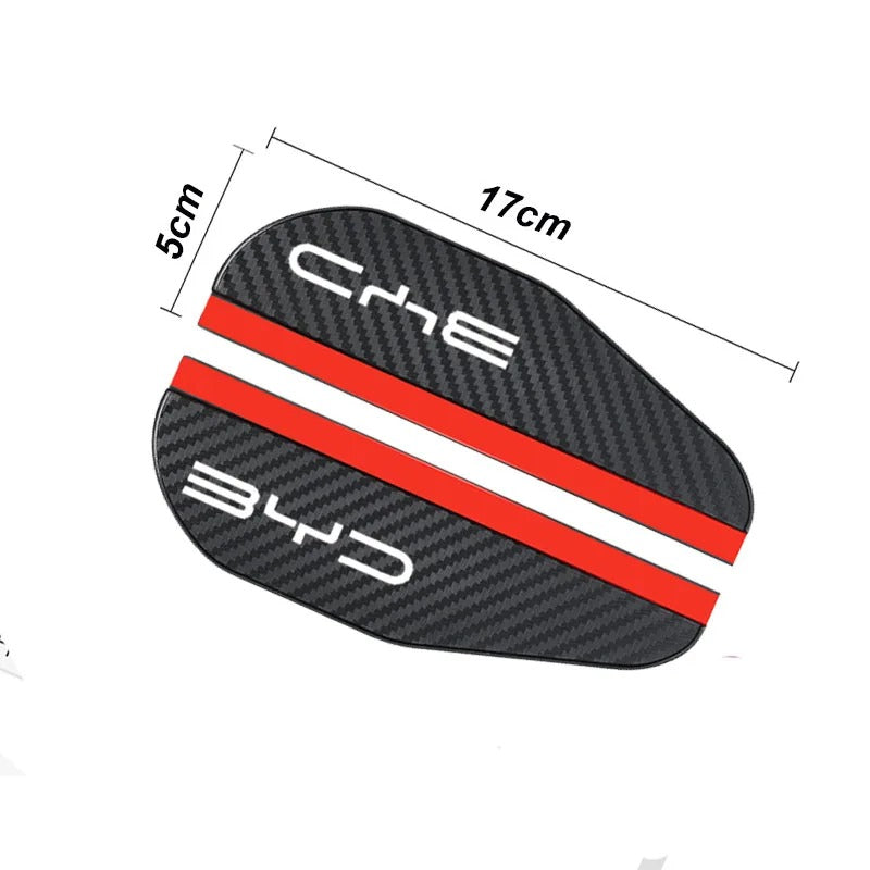 2Pcs Car Rearview Mirror Sticker For BYD Car