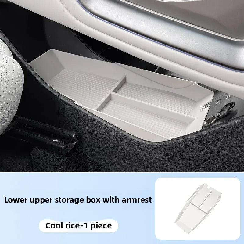 Car Central Control Armrest Double-layer Storage Box for BYD Yuan Up 24-25