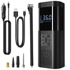 Car Air Pump Cordless Portable Tire Inflator Mini Tyre Inflator 12V