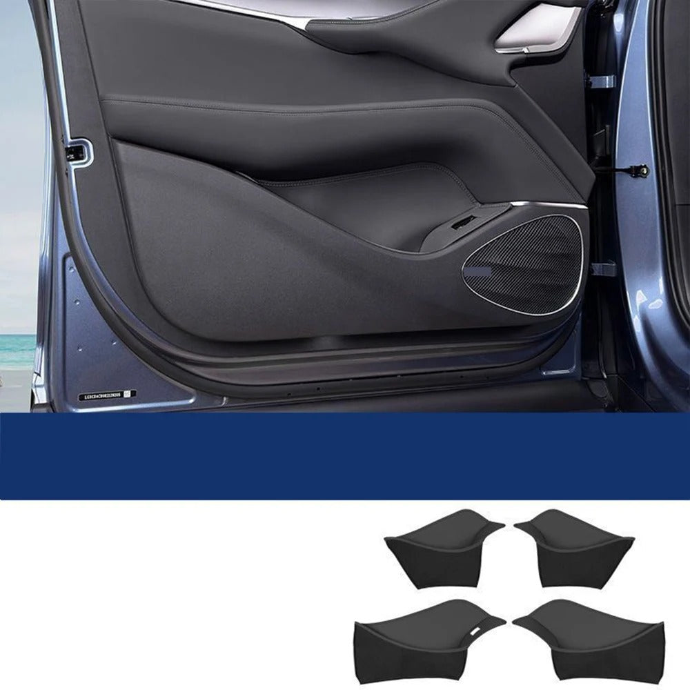 BYD Sealion 7  PU Leather Car Door Car Seat Back Anti Kick Mat Pad