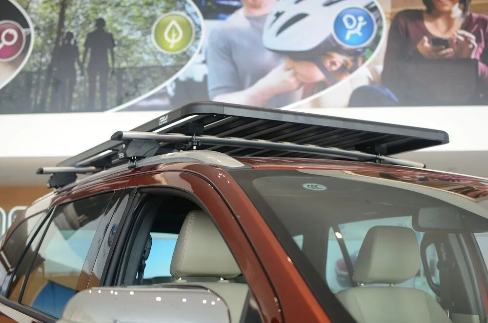 2x Querträger/Dachgepäckträger für Byd Atto 3 2022–2023, passend für bündige Dachreling 