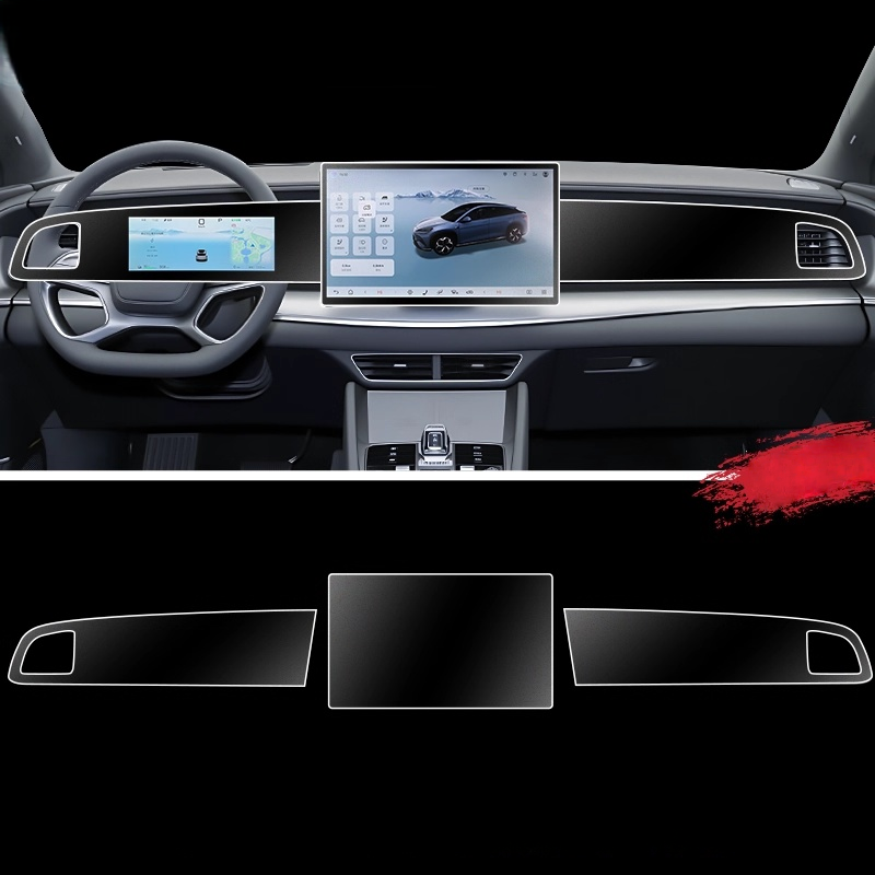 BYD Sealion 07 Central Control Screen EV Navigation Tempered Glass Film