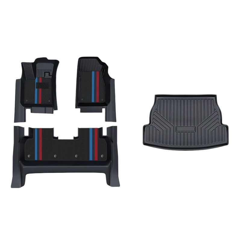 Full Coverage TPE Floor Mats for Fangchengbao Tai 3 Tai 7 Bao 5 and Bao 8