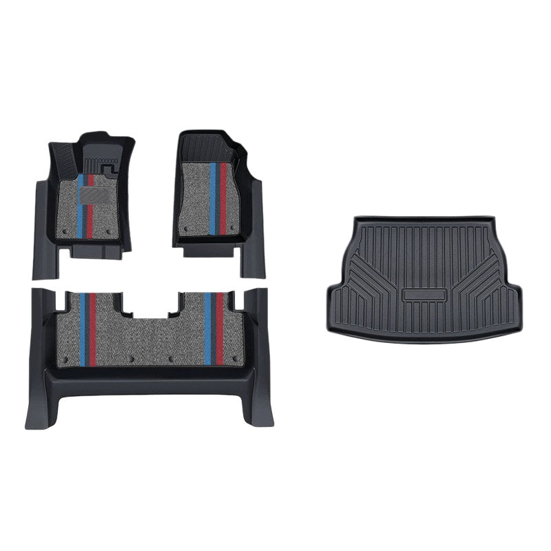 Full Coverage TPE Floor Mats for Fangchengbao Tai 3 Tai 7 Bao 5 and Bao 8
