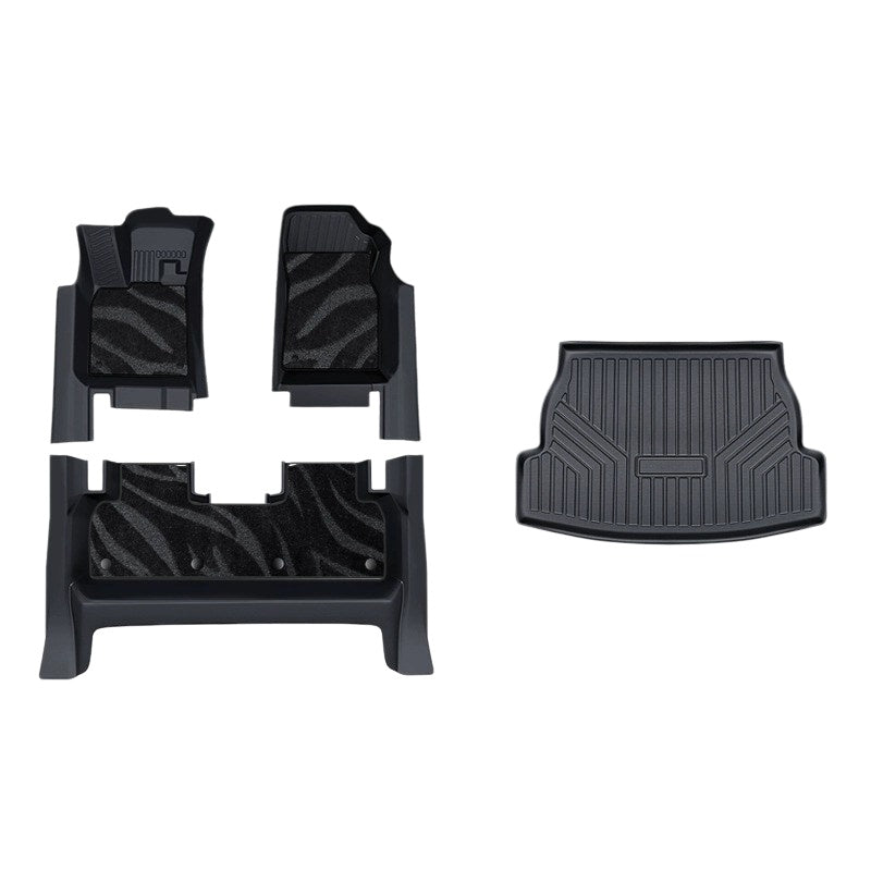 Full Coverage TPE Floor Mats for Fangchengbao Tai 3 Tai 7 Bao 5 and Bao 8
