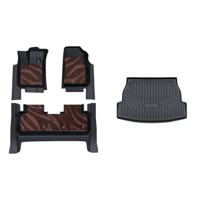 Full Coverage TPE Floor Mats for Fangchengbao Tai 3 Tai 7 Bao 5 and Bao 8