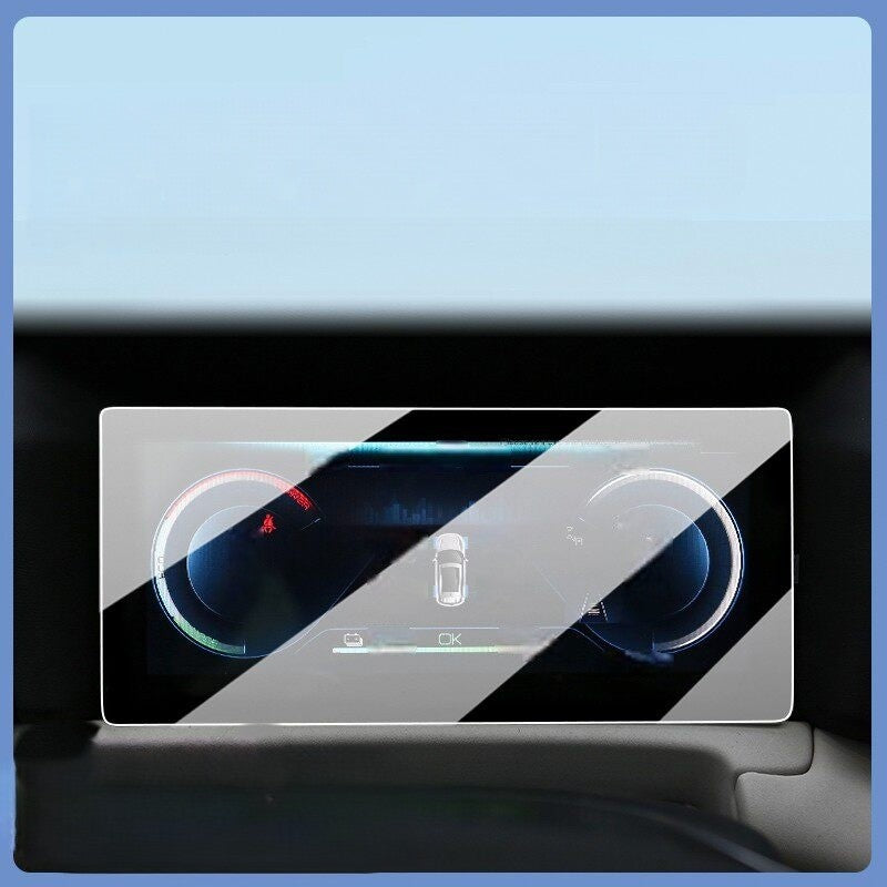 BYD YUAN UP 2024 LCD-Autoradio 12,8 Zoll GPS-Navigation Gehärtetes Glas und Displayschutzfolie für das Armaturenbrett 