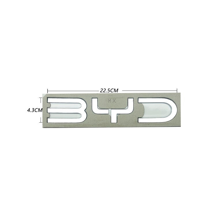 BYD ATTO 3/SEAL/SEAL U Logo Car Front Rear Bumper Emblem Badge Sticker