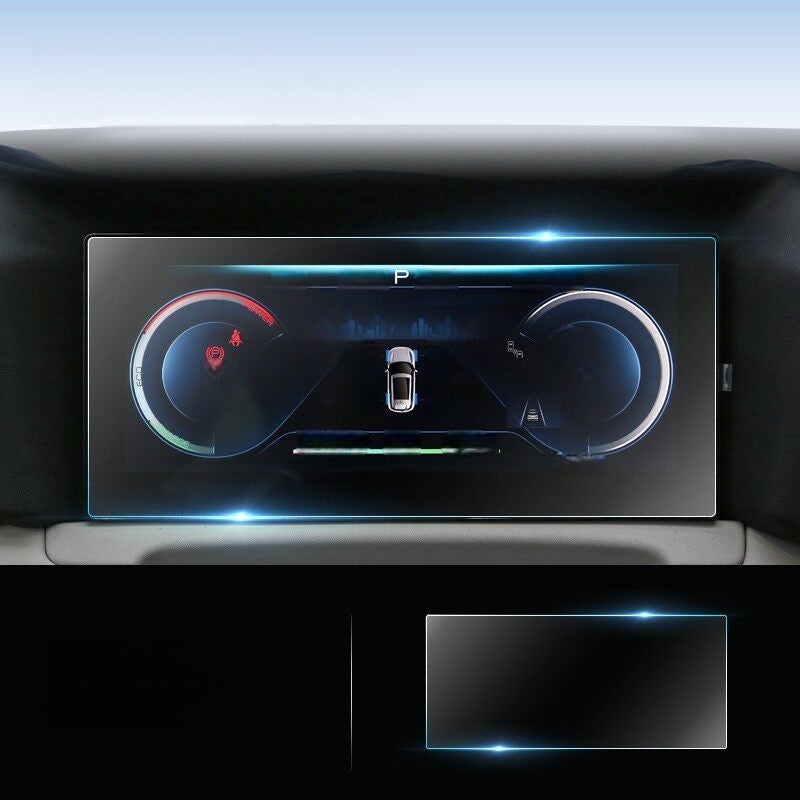 BYD YUAN UP 2024 LCD-Autoradio 12,8 Zoll GPS-Navigation Gehärtetes Glas und Displayschutzfolie für das Armaturenbrett 