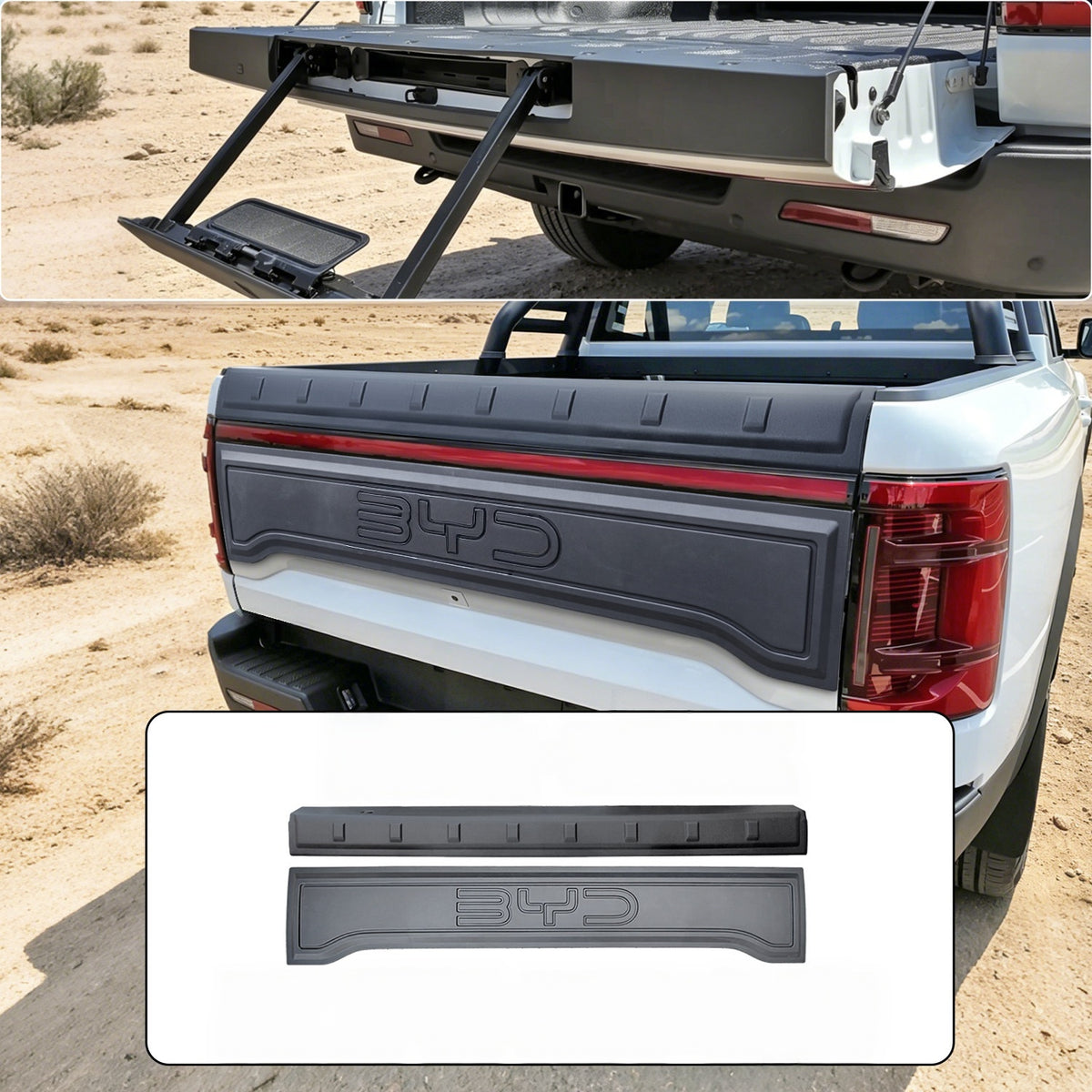 BYD Shark 6 Pickup Tailgate Spoiler Tailgate Protector Cover