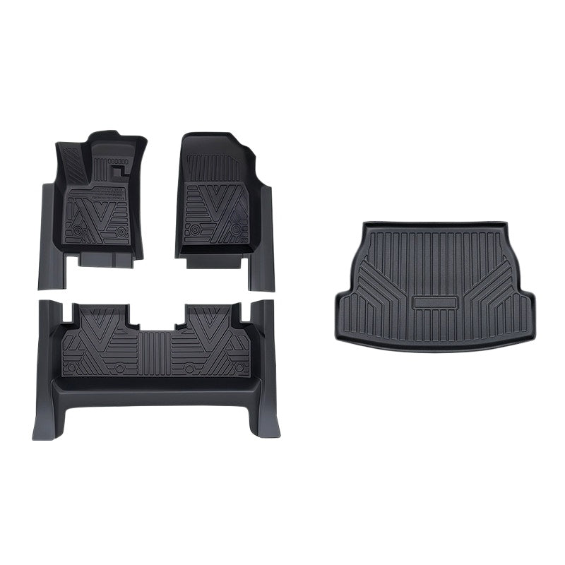 Full Coverage TPE Floor Mats for Fangchengbao Tai 3 Tai 7 Bao 5 and Bao 8