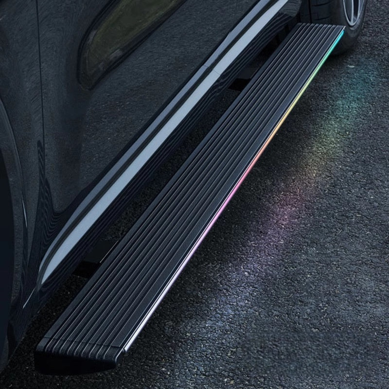 Smart Power Running Boards with Welcome Light for BYD Shark 6