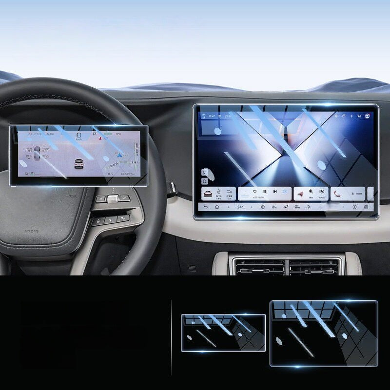 BYD YUAN UP GPS Navigation Dashboard Screen Film Protector