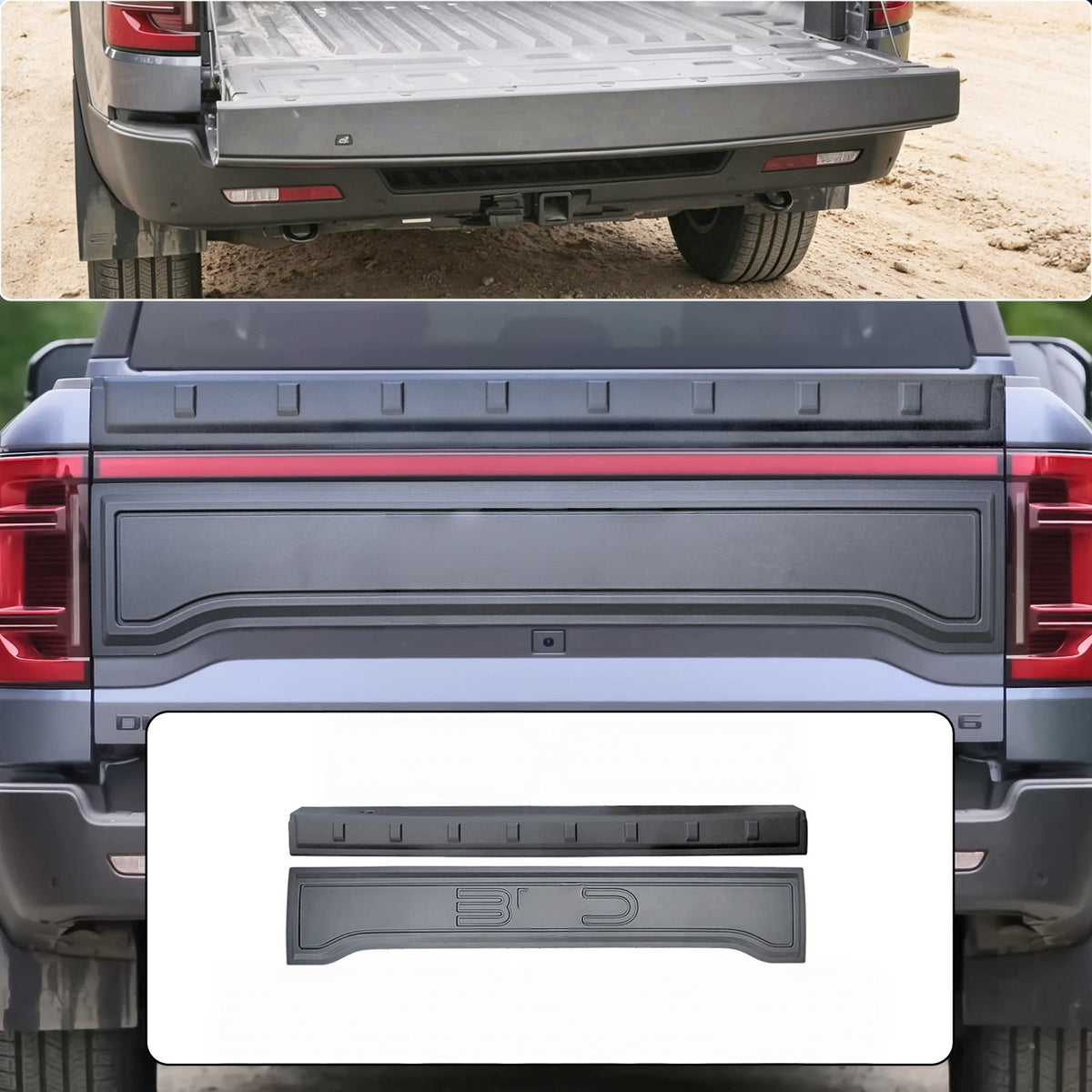 BYD Shark 6 Pickup Tailgate Spoiler Tailgate Protector Cover