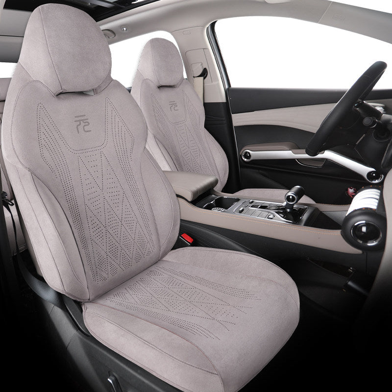 Breathable Suede Car Seat Cushion Full Sets for BYD Atto3/ATTO 2