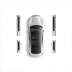 Stainless Steel Door Sill Trim & Kick Plate for BYD Fangchengbao Titan 3/Titan 7/Leopard 5/ 8