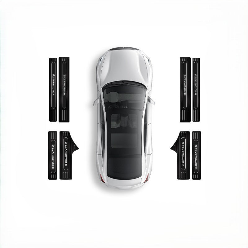 Stainless Steel Door Sill Trim & Kick Plate for BYD Fangchengbao Titan 3/Titan 7/Leopard 5/ 8