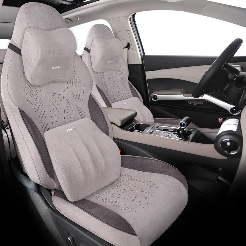 Breathable Suede Car Seat Cushion Full Sets for BYD Atto3/ATTO 2