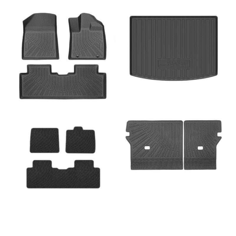 RHD Waterproof TPE Floor Mats Trunk Mat for 2025 BYD Yuan UP / Atto 2