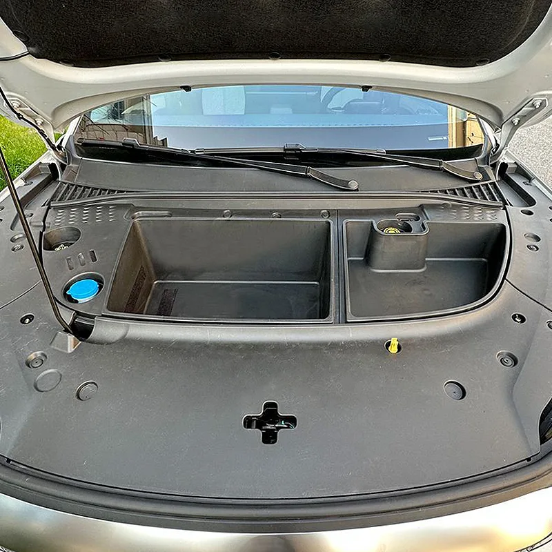 EV front under bonnet storage