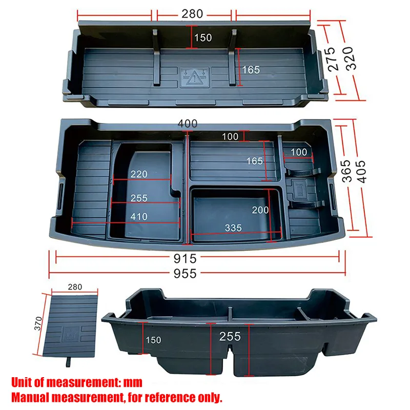 BYD ATTO 3 Rear Trunk Organizer Box Yuan Plus Accessories SUV