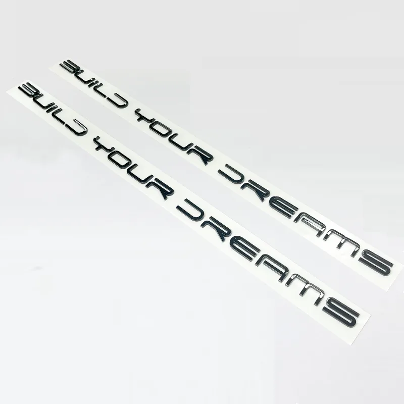 BYD ATTO3 YUAN PLUS 3D ABS Sticker Car Front Emblem Badge Decals